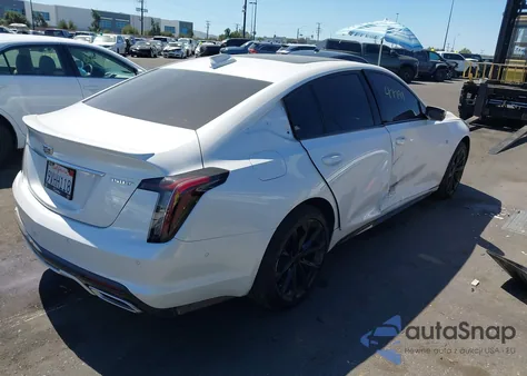 2025 Cadillac Ct5 Sport Rwd from USA, damaged, VIN 1G6DP5RK1S0115808